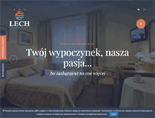Tablet Screenshot of lechresortspa.pl